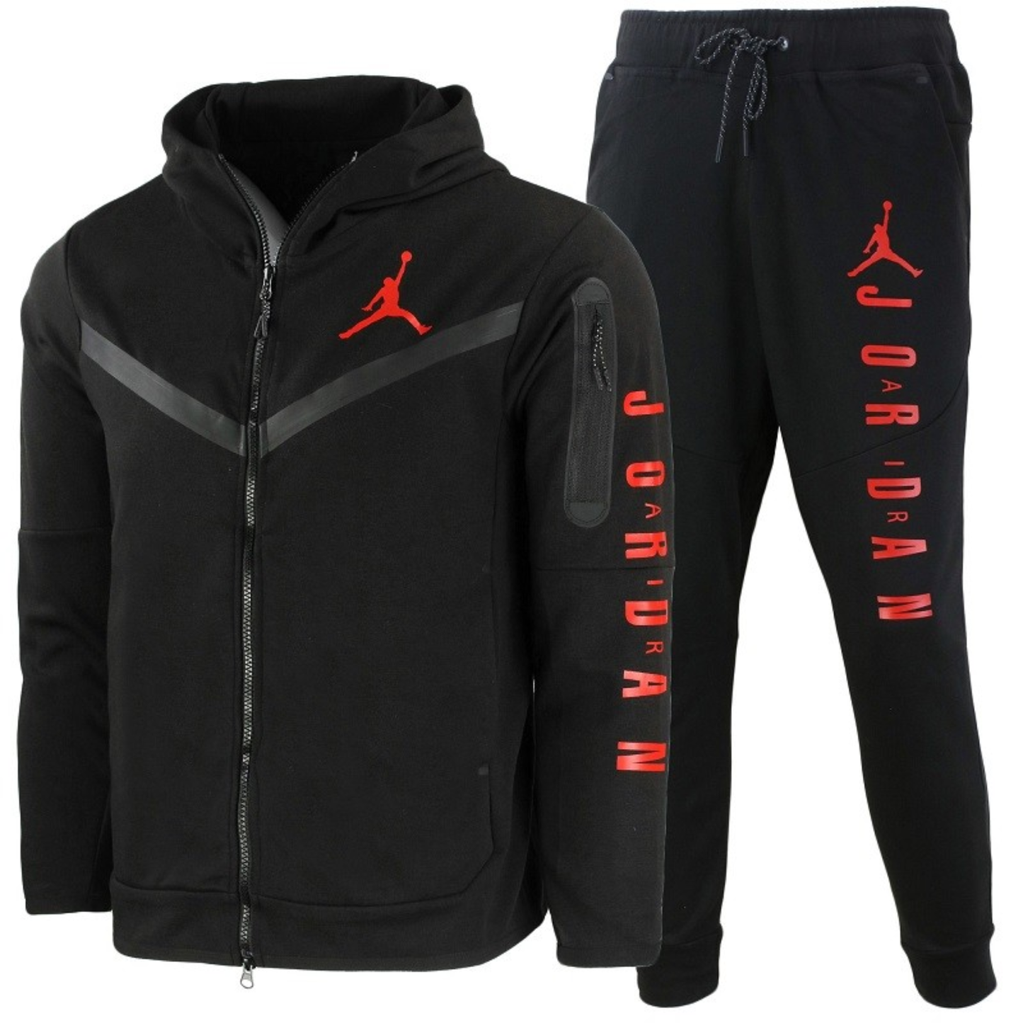 NK Sportswear Tech Men's Fleece Hoodie & Pants Set Gray (Cópia)