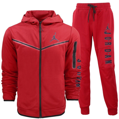 NK Sportswear Tech Men's Fleece Hoodie & Pants Set Gray (Cópia)