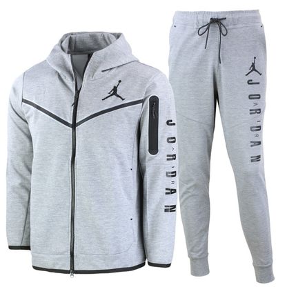 NK Sportswear Tech Men's Fleece Hoodie & Pants Set Gray (Cópia)