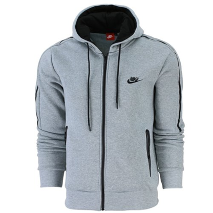 NK Sportswear Tech Men's Fleece Hoodie & Pants Set Gray