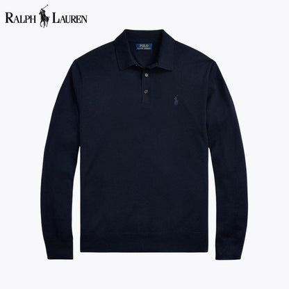 RL Wool Polo-Collar Jumper